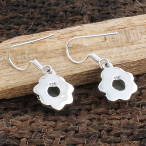 Pendientes de Prehnita Natural al por Mayor, Pendientes Redondos de Plata de Ley 925 con Piedras Preciosas para Mujer, Joyería Fina, Regalo, Fabricante - Product Image 6