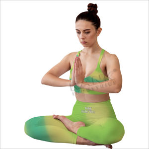 Conjuntos de yoga transpirables y cómodos para mujer con top y pantalón a juego, elegantes conjuntos de yoga para mujer para el gimnasio. - Product Image 1
