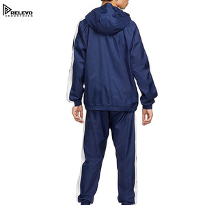 Chaqueta con capucha de diseño personalizado para invierno, cortavientos, impermeable, con cremallera, duradera, ligera, talla grande, para exteriores, al por mayor, estilo chándal. - Product Image 6