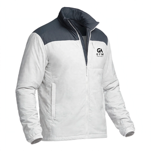 GYM Active White Lightweight <b>Hooded</b> <b>Soft</b> <b>Shell</b> Outdoor <b>Jacket</b> Functional Sports Single Layer Windproof Waterproof Breathable - Product Image 3