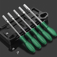 Customizable OEM Support Extended Hexagon Screwdriver Socket Wrench Steel Handle DIY Grade Hardware Tools Screwdriver