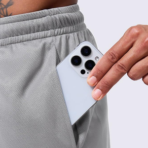 Shorts en maille pour homme personnalisés, décontractés, sublimation, 100% polyester, haute qualité, respirants, séchage rapide - Product Image 3