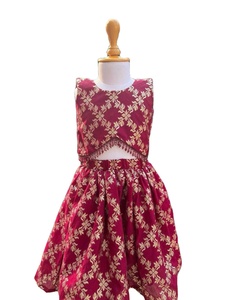 Fábrica de verano al por mayor Nuestra línea de ropa infantil de grado de exportación combina elegancia, durabilidad/Conjunto Salwar Kameez transpirable 2025 - Product Image 1