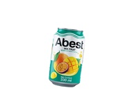 Topkwaliteit 330Ml Ingeblikt Gemengd Vruchtensap Vers Verpakte Oem Odm Opties Geconcentreerde Gearomatiseerde Verwerking Water Laag Suikergehalte