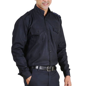Uniforme de sécurité unisexe, vêtements de travail d'hiver, ensemble chemise et pantalon en polyester et coton, durable, confortable, professionnel, vêtements de travail de sécurité - Product Image 4