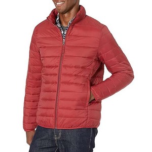 Men's High Quality Custom Embroidered Puffer <b>Jacket</b> Waterproof Hooded Winter Coated Front Zipper Closure Quilted - Product Image 5