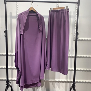Muslim Woman Prayer Outfits 2 Piece Jilbab Sets Abaya Khimar Long Skirt <b>Islamic</b> <b>Clothing</b> Jilbab Dubai Turkish Modest Garment - Product Image 4