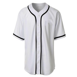 Camiseta de Béisbol Unisex Azul Rey, Manga Corta, Cuello en V, Cierre de Botones, Secado Rápido, 100% Poliéster, Ropa Deportiva Personalizada con Estampado - Product Image 3