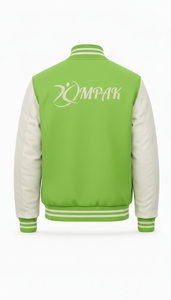 Hip Hop American Style Winter Varsity <b>Jacket</b> Chenille Letters Hooded Unisex Sustainable Eco-Friendly Front Logo Wholesale - Product Image 3