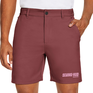 Shorts de golf pour hommes, respirants, à séchage rapide, en tissu extensible, avec ceinture confortable et coupe athlétique moderne, prix bas - Product Image 1