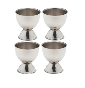 Lot de 10 coupelles à œufs en acier inoxydable de qualité supérieure avec logo personnalisé pour hôtels/restaurants et ustensiles de cuisine domestiques à prix incroyable - Product Image 4