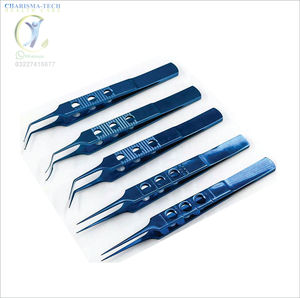 Instrument chirurgical ophtalmique en acier pour microchirurgie, à commande manuelle, certifié CE Classe I, pour usage hospitalier, avec boîte de rangement - Product Image 1