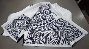 Kimono de Jiu-Jitsu Brésilien avec doublure intérieure anti-irritation, logo personnalisé sur le devant, en coton tissé perlé, durable et respirant, uniforme d'entraînement - Product Image 6