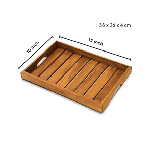 Plateau de service long carré pour ustensiles de cuisine, vente en gros d'usine - Product Image 6