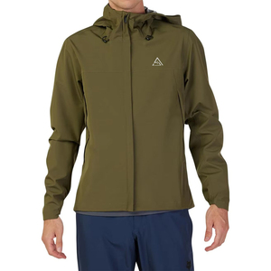 Chaquetas cortavientos para hombre con logotipo personalizado, impermeables, de tela resistente al agua, chaqueta de lluvia sostenible e impermeable para hombre - Product Image 1