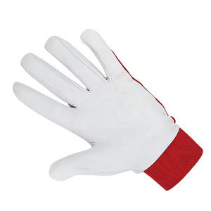 Cowhide Split Leather Men Driving Gloves Warm Winter Full Fleece Lining General Purpose Safety Industrial Work Protection Gloves - Product Image 3