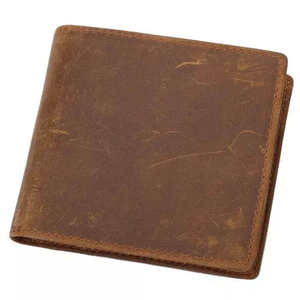 Genuine Leather Wallet Vintage Card Organizer <b>Travel</b> Phone <b>Holder</b> Personalized for Men's Daily Genuine Stylish Leather Wallet - Product Image 2