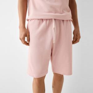 Conjunto de Camiseta y Pantalones Cortos para Hombre, Tejido de Poliéster con Estampado Digital, 220g, Logotipo Frontal, Transpirable, Informal, para Verano - Product Image 4