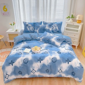 Wholesale New Designs <b>Bed</b> Sheet <b>Set</b> Printed Modern Cover Bedding <b>Sets</b> - Product Image 4
