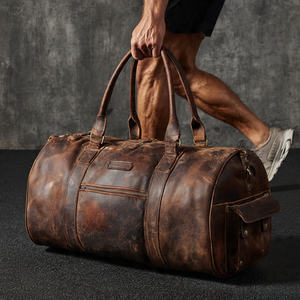 Sacs de voyage en cuir OEM, sacs de sport pliables, sacs de voyage pour vêtements de sport, sacs de voyage en cuir résistants à l'eau - Product Image 1