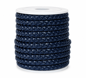 Wholesale Vintage Style Multi Color Braided Genuine Leather Cord 3mm 4mm 5mm Woven Leather <b>Rope</b> for Jewelry Making <b>Bracelets</b> - Product Image 1