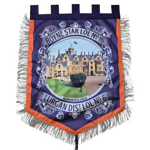 Drapeau de la lodge ROYAL BLACK SOUTH DONEGAL DISTRICT + NO 3 R.B.P. 397 R.B.P. 400 R.B.P. 549 bannières brodées - Product Image 2