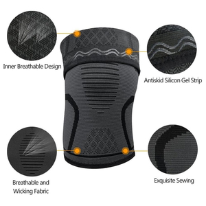 Nouvelles Genouillères de Compression en Néoprène pour Haltérophilie 2026 – Conception Personnalisée pour Squat, 7mm, Fitness et Gym – Fabricant - Product Image 2