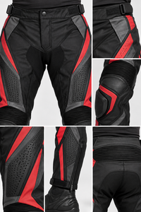 Pantalones de Motociclismo Deportivos Premium, Resistentes a la Abrasión, Transpirables, con Protección Reforzada en las Rodillas, Personalizables OEM ODM - Product Image 5
