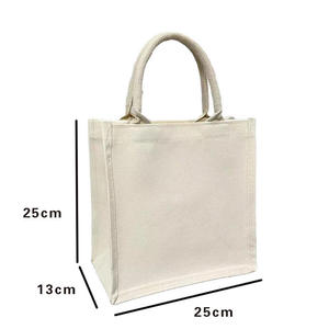 Sustainable Jute Shopper Tote <b>Bag</b> with Eco Friendly Printing Options - Product Image 3