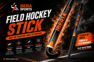 ไม้ฮอกกี้สนามไม้แบบกำหนดเองขายส่งเป็นมิตรกับสิ่งแวดล้อมจาก IBERIA SPORTS |   ใบมีดโค้งกลางไม้เนื้อแข็งแบบมืออาชีพสำหรับการฝึกซ้อม - Product Image 6