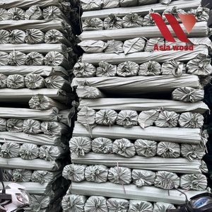 ไม้กวาดไม้ธรรมชาติพร้อมหัวไม้กวาด PVC แปรงทำความสะอาดบ้านในสวนเคลือบเงา - Product Image 5