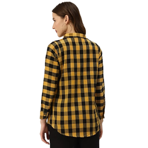 Chemise à manches longues pour femme la plus vendue, chemise boutonnée tendance pour femme, chemise quotidienne pour femme, exportée du Bangladesh - Product Image 4