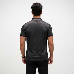 Polo pour homme en coton premium, vêtements de performance, marque privée, avec service OEM, tailles OEM, solution de fabricant en gros - Product Image 3