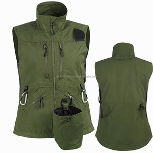 Red Color Dog Training Vest 100% Polyester Nylon Dog Handler Waistcoat with Zipper Pockets Best selling <b>Dummy</b> Vest by RehexImpex - Product Image 6