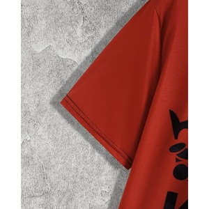 Camiseta gráfica de diseñador para hombre, cuello redondo, manga corta, estampado Drippy, estilo casual urbano. - Product Image 5