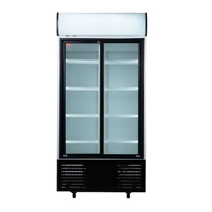 Réfrigérateur Commercial 879L à Prix de Gros avec Portes Coulissantes Doubles - Réfrigérateur à Boissons à Température Contrôlée et Dégivrage Automatique - Product Image 2