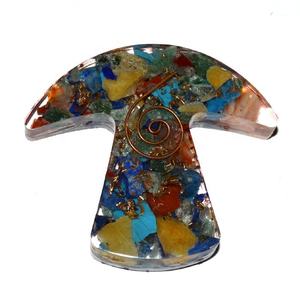 Aventurine Orgone Pyramides Énergie Sculpté Agate Mascottes pour Feng Shui Protège des Radiations EMF Orgonite Technique Gravure - Product Image 6