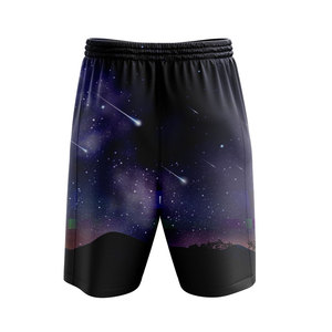 Pantalones Cortos Casuales de Verano para Hombre con Diseño de Logotipo Personalizado, Tejido Texturizado, 100% Poliéster, Ecológicos, de Secado Rápido - Product Image 2