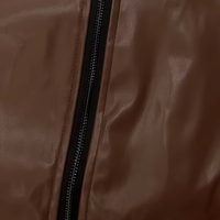Veste en cuir PU pour homme, style dessin animé, imperméable, coupe-vent, respirante, col en V, fermeture éclair, streetwear personnalisé, hiver, haute qualité, épaisse