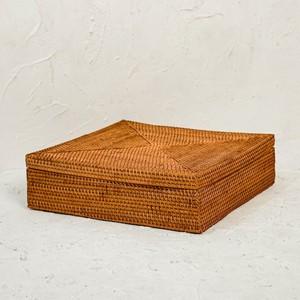 <b>Kitchen</b> organizers and decor rattan <b>storage</b> basket box functional natural <b>boxes</b> competitive price - Product Image 1