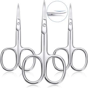 Tijeras para Cutículas Duraderas de Primera Calidad, Cuchillas Curvas Multiusos de Acero Inoxidable para Manicura, Arte de Uñas, Cejas, Pestañas, Adolescentes - Product Image 6