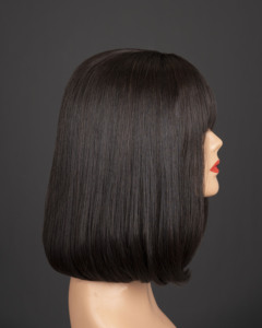 Closure Frontal <b>Bob</b> <b>Wig</b> 100% Virgin Remy Human Hair Extension Straight Transparent for Lace 180% Density - Product Image 2