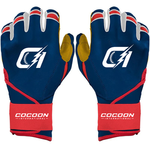Gants de frappe de baseball personnalisés en cuir Cabretta (paume) et cuir de vachette (dorsal) – Performance athlétique – Fournisseur – Prix usine – Équipement de baseball - Product Image 2