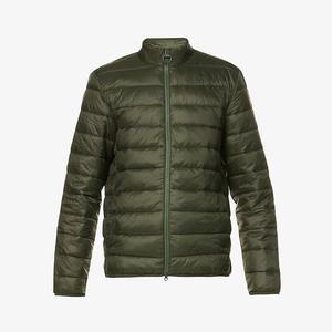 Blouson matelassé en nylon brillant respirant pour homme, haute qualité, confortable, avec rembourrage en duvet d'oie, collection 2025 - Product Image 1