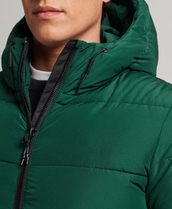 2025 High Quality Outdoor Men <b>Packable</b> Puffer <b>Jacket</b> Lightweight Hooded Windproof Winter Coat with Recycled Insulation - Product Image 2