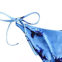 Bikini de plage pour femme, fabriqué au Pakistan, de haute qualité, avec logo sur le devant, 2 pièces, taille haute, décolleté en V profond, tissu respirant à séchage rapide