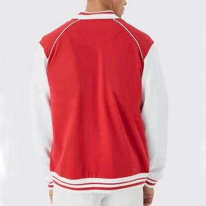 Custom OEM Chenille Embroidery Nylon/Cotton 100% Wool Stand Eco-Friendly <b>Baseball</b> <b>Bomber</b> <b>Jacket</b> Unisex Varsity Letterman Style - Product Image 3