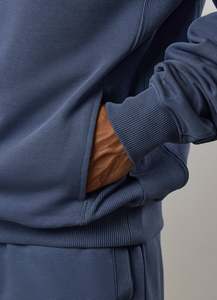 ชุดวอร์มผู้ชายทรงสลิมฟิต ผ้าฝ้ายผสมโพลีเอสเตอร์ แจ็คเก็ตซิป กางเกงจ็อกเกอร์ ชุดออกกำลังกาย - Product Image 3