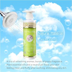 Champú Suave de Materiales Naturales, Antipulgas, Antibacteriano, Calmante y Acondicionador, en Envase de Prueba de Plástico de 200 ml x3 - Product Image 3