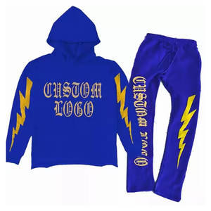 Conjuntos Deportivos de 2 Piezas con Capucha, Transpirables, Impresión 3D, Diseño Personalizado, Alta Calidad, Venta al Por Mayor - Product Image 4